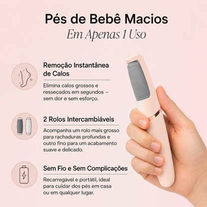 Velura™ Electric Callus Remover 2.0 – Professional Technology for Baby-Soft Feet