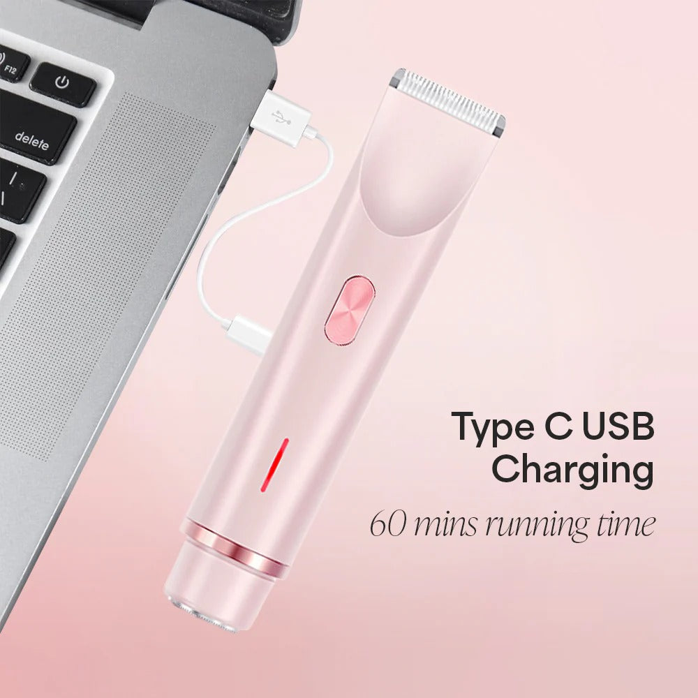 Velura™ Trimmer 2.0 – 2-in-1 Technology for Perfectly Smooth Skin